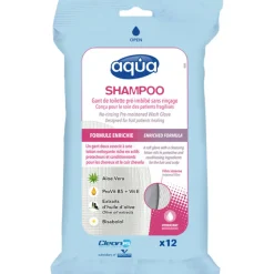 Washandjes Shampoo 12 stuks Zelfzorg|Bad & Douche