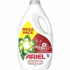 Wasmiddel<Ariel Vloeibaar Wasmiddel + Ultra Vlekverwijderaar 46 Wasbeurten 2070 ml