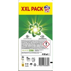 Wasmiddel<Ariel Vloeibaar Wasmiddel + Ultra Vlekverwijderaar 92 Wasbeurten 4140 ml