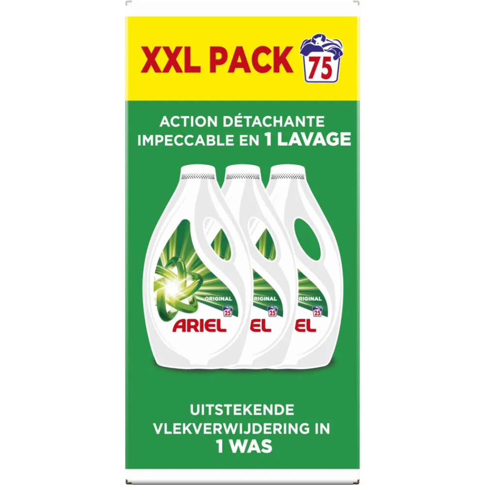 Vloeibaar Wasmiddel Original 75 Wasbeurten 3375 ml^Ariel Best