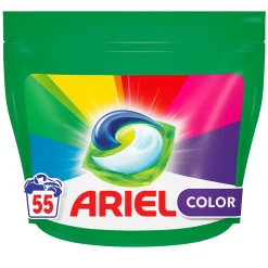 Wasmiddel 3in1 Pods Color 55 stuks^Ariel Best