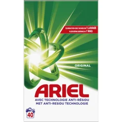 Wasmiddel<Ariel Waspoeder Original 40 Wasbeurten 2,2 kg