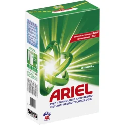 Wasmiddel<Ariel Waspoeder Original 40 Wasbeurten 2,2 kg