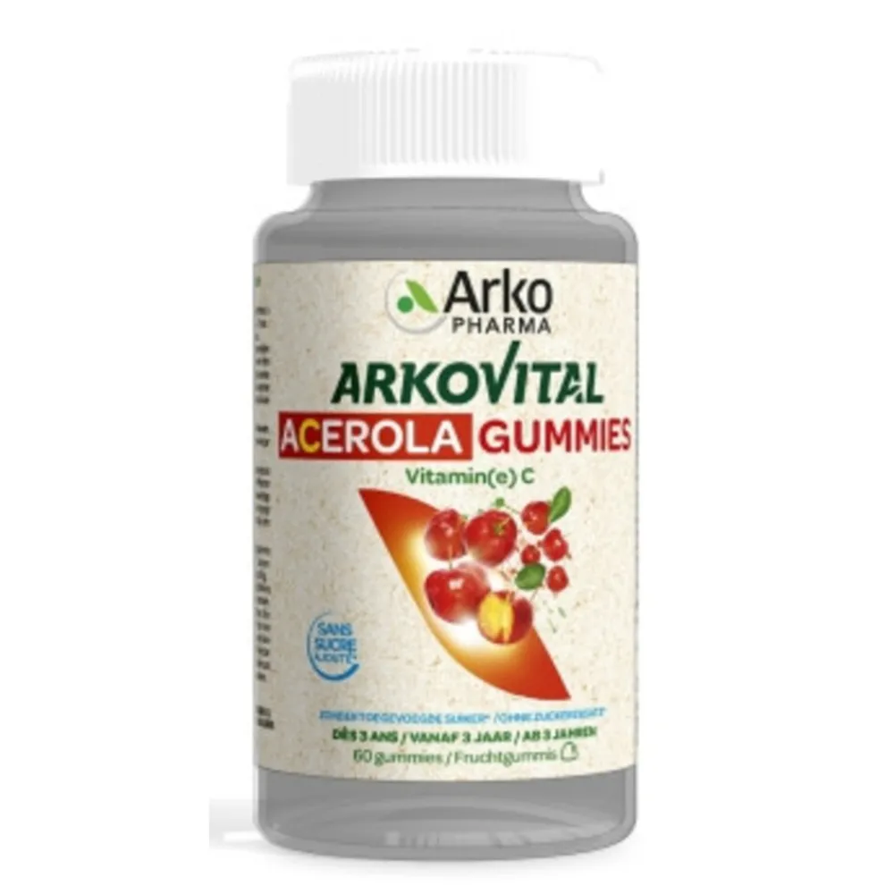Arkovital Acerola 60 gummies^Arkopharma