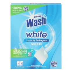 Discount Wasmachine Doekjes Witte Was 30 stuks Wasmiddel