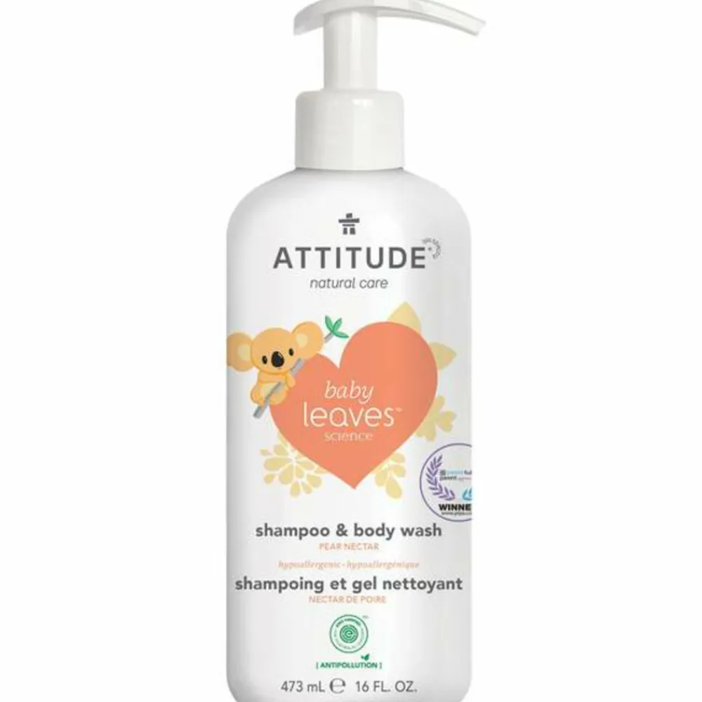 Baby Leaves 2-in-1 Hair and Body Wash Pear Nectar 473 ml^Attitude Outlet