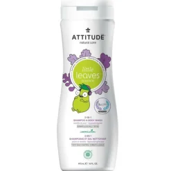 Bad & Douche<Attitude Little Leaves 2-in-1 Hair and Body Wash Vanille - Pear 473 ml