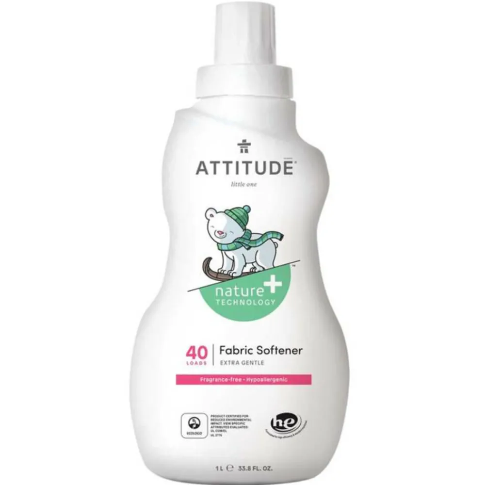 Wasverzachter<Attitude Little Ones Wasverzachter Parfumvrij 40 Wasbeurten 1 liter