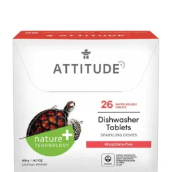 Vaatwastabletten Fosfaat vrij 26 stuks^Attitude Best