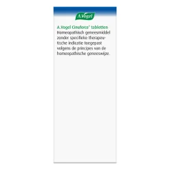 Homeopathische Geneesmiddelen Complex<A.Vogel Cinuforce 80 tabletten