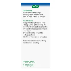 Sale Cranberry Monarda 30 tabletten Organen|Speciale Bestanddelen