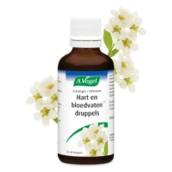 Hart, Bloed & Cholesterol<A.Vogel Crataegus Hart en bloedvaten Druppels 50 ml