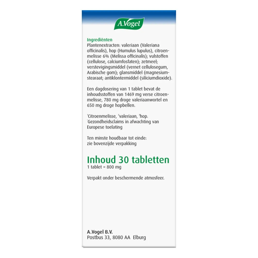 Online Dormeasan Nachtrust 3 In 1 30 tabletten Rustgevend & Slapen