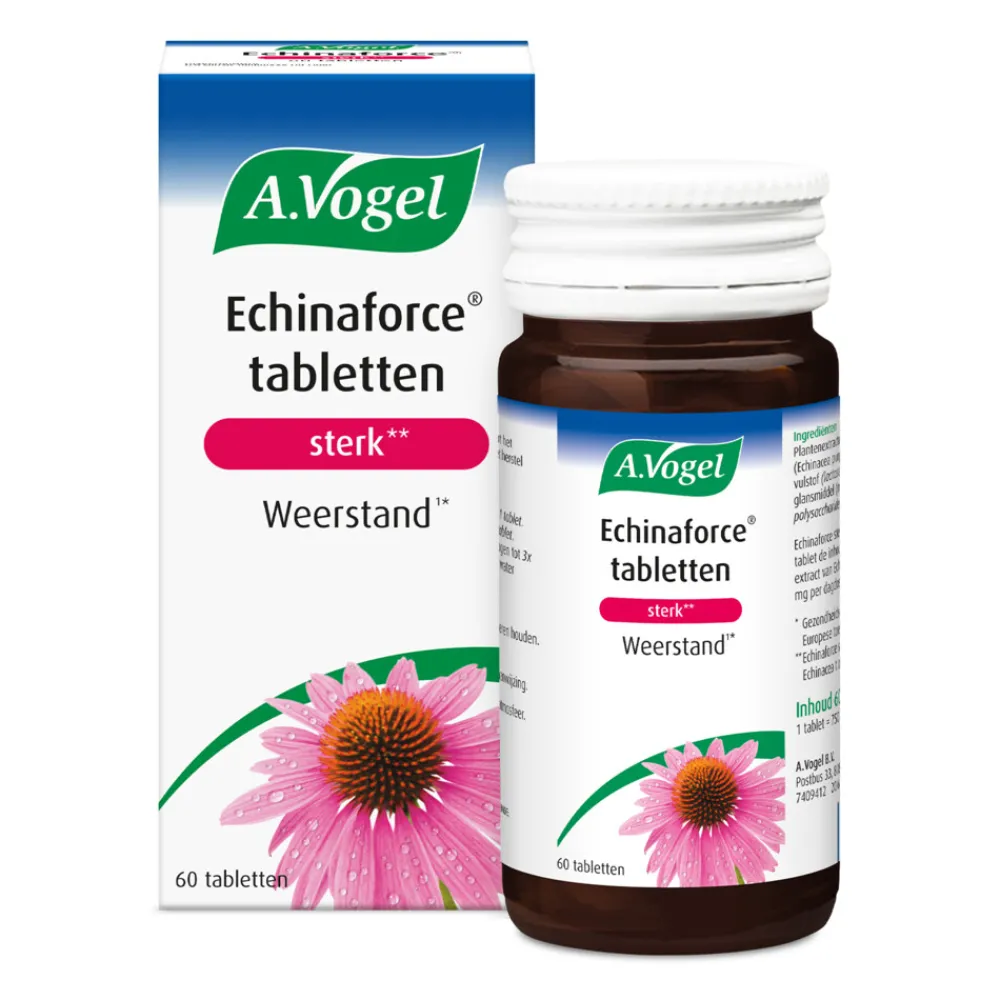 Weerstand & Energie<A.Vogel Echinaforce Sterk 60 tabletten