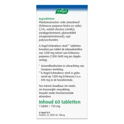 Weerstand & Energie<A.Vogel Echinaforce Sterk 60 tabletten