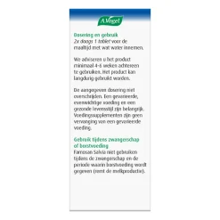 Famosan Salvia Overgang 60 tabletten^A.Vogel Online