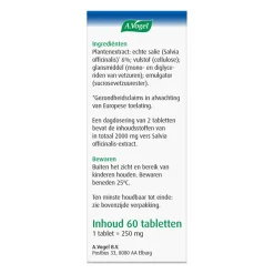 Famosan Salvia Overgang 60 tabletten^A.Vogel Online