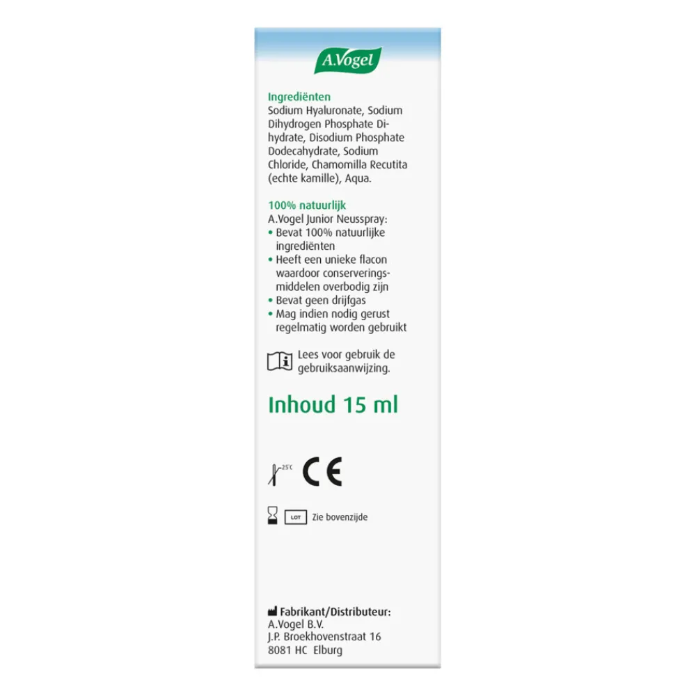 Gezondheidsproducten|Luchtwegen & Keel<A.Vogel Junior Neusspray 15 ml