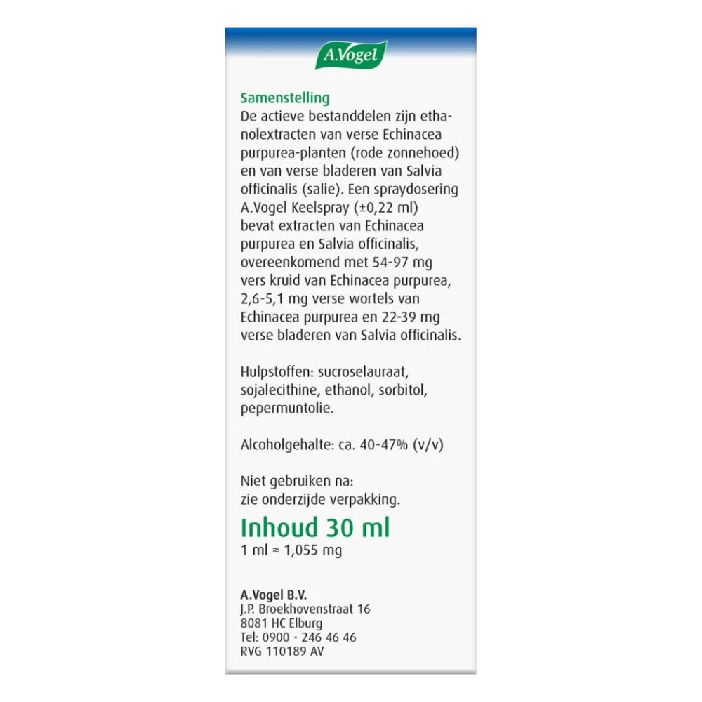 Clearance Keelspray 30 ml Keel & Luchtwegen