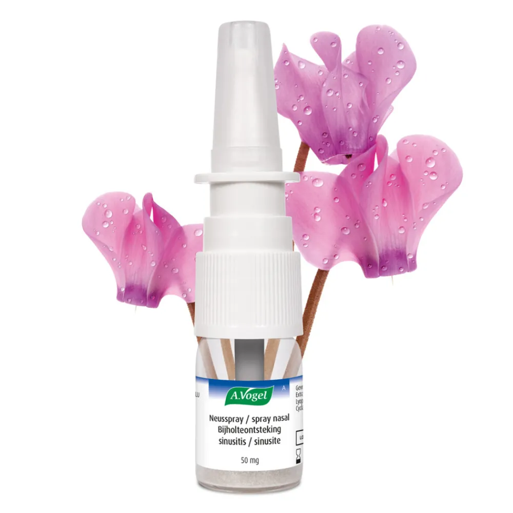 Luchtwegen & Keel<A.Vogel Neusspray Bijholteontsteking 50 mg