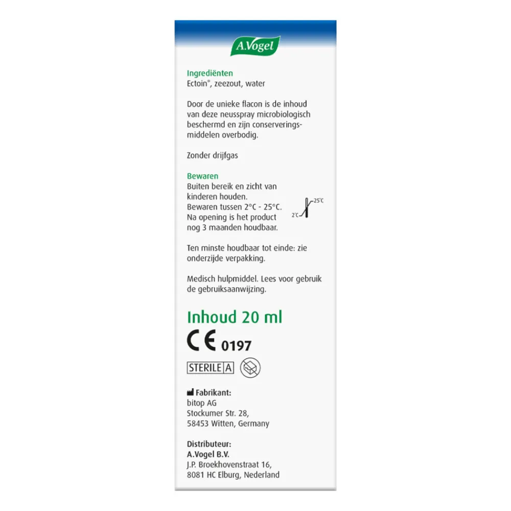 Luchtwegen & Keel<A.Vogel Pollinosan Hooikoorts Neusspray 20 ml