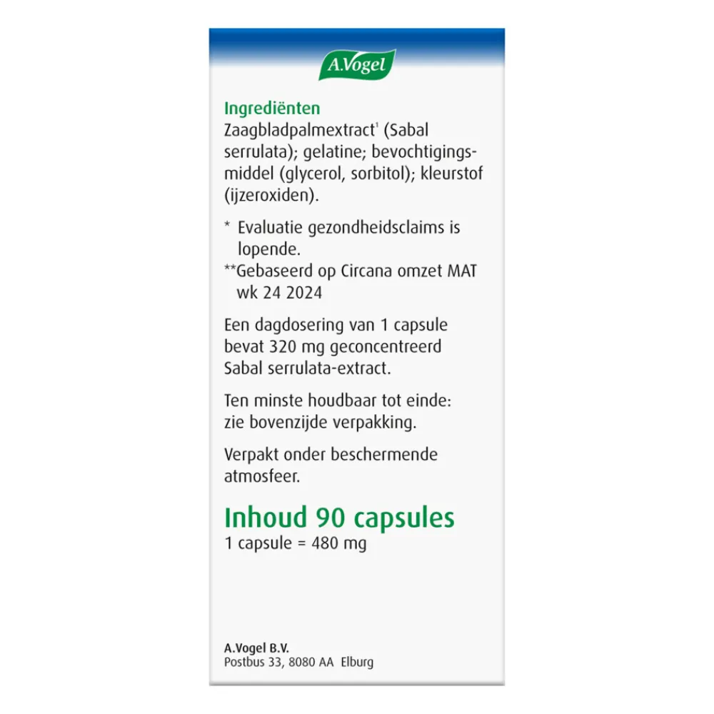 Prostaforce Prostaat 90 capsules^A.Vogel Discount