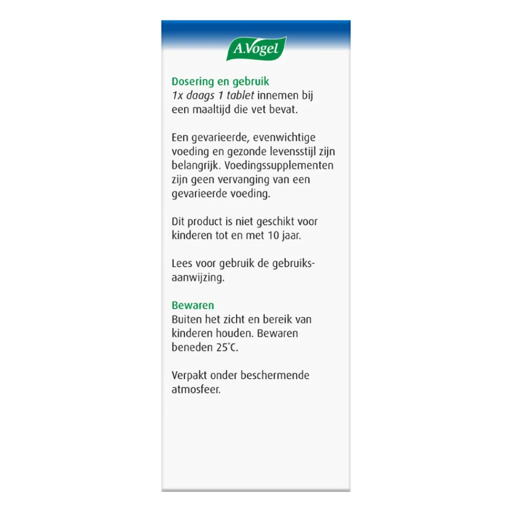 Vitaminen<A.Vogel Vitamine D3 25 ug 100 tabletten