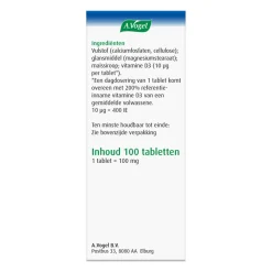 Vitamine D3 10 ug 100 tabletten^A.Vogel Clearance