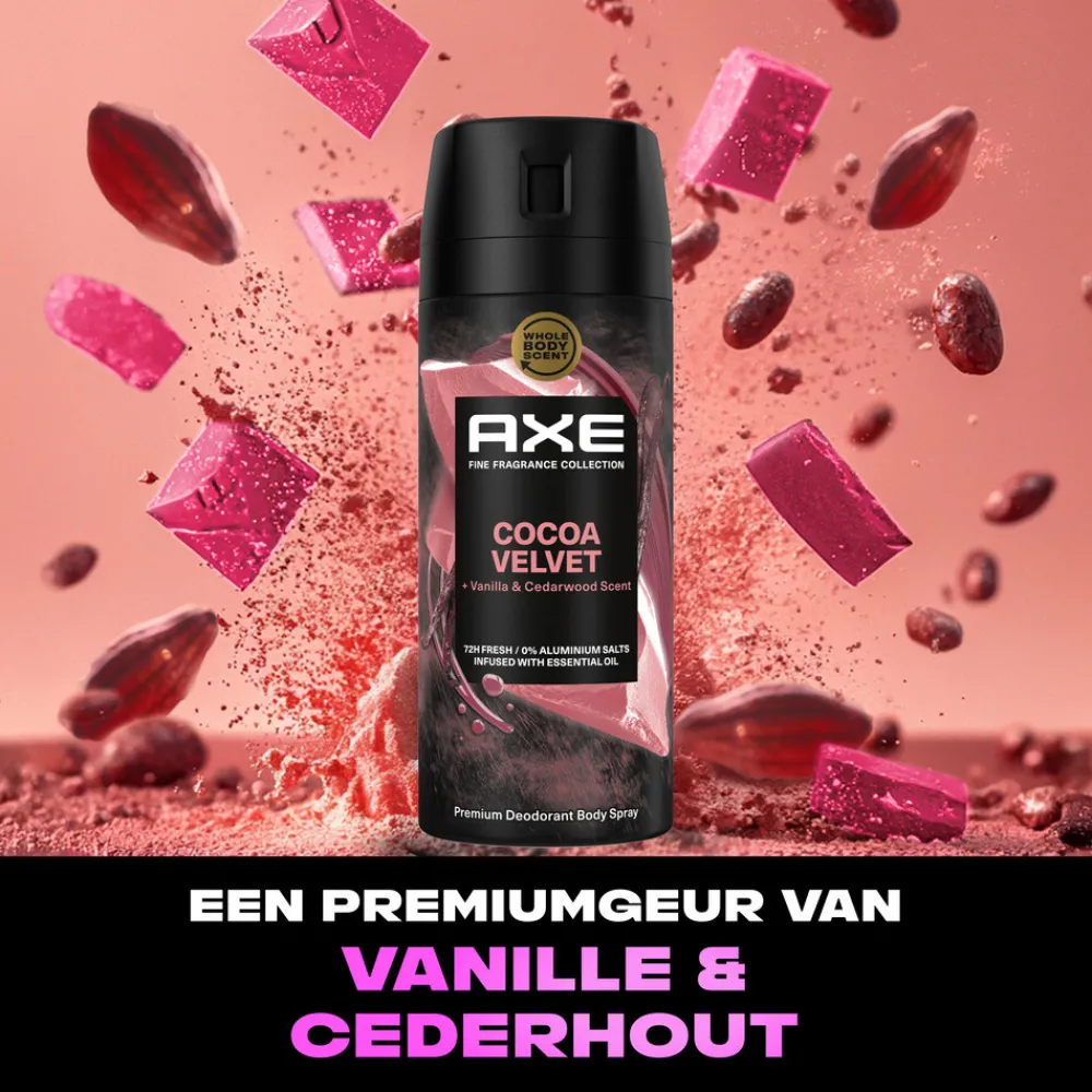 Deodorant Bodyspray Cocoa Velvet 150 ml^Axe