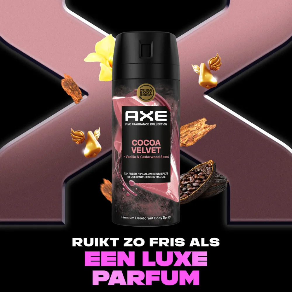 Deodorant Bodyspray Cocoa Velvet 150 ml^Axe