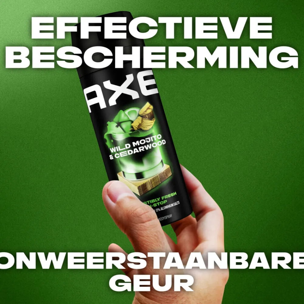 Deodorant Bodyspray Green Mojito + Cedarwood 150 ml^Axe Discount