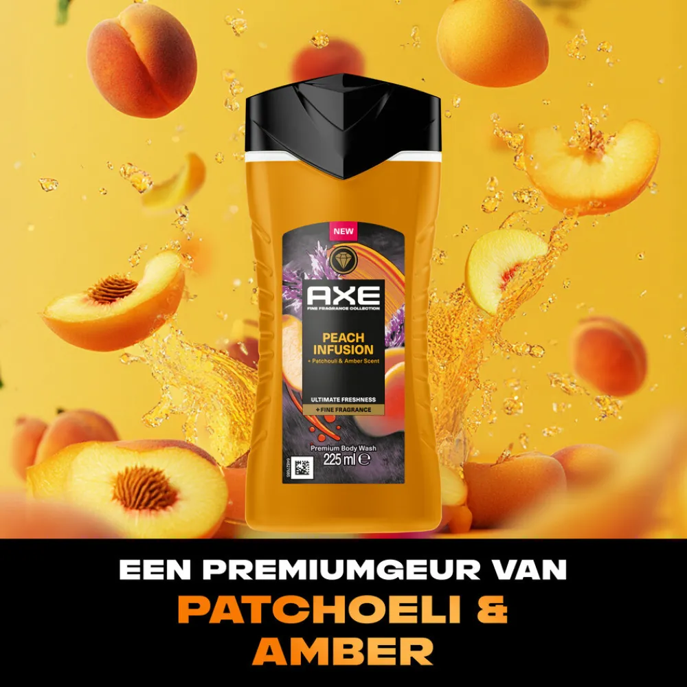 Best Douchegel Peach Infusion 225 ml Bad & Douche