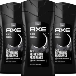 Bad & Douche<Axe 3-in-1 Douchegel Black 2+1 promopack
