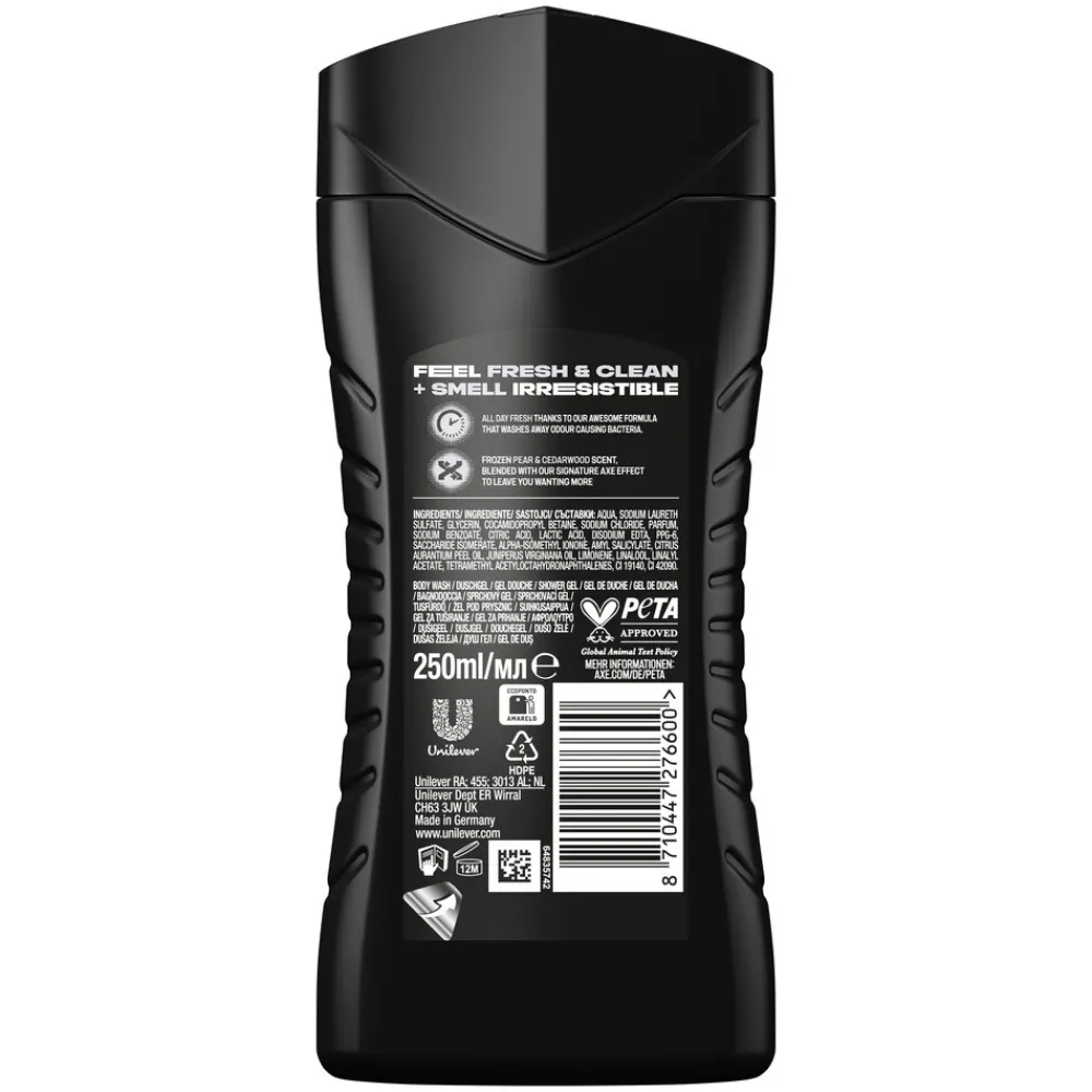 3-in-1 Douchegel Black 250 ml^Axe Online