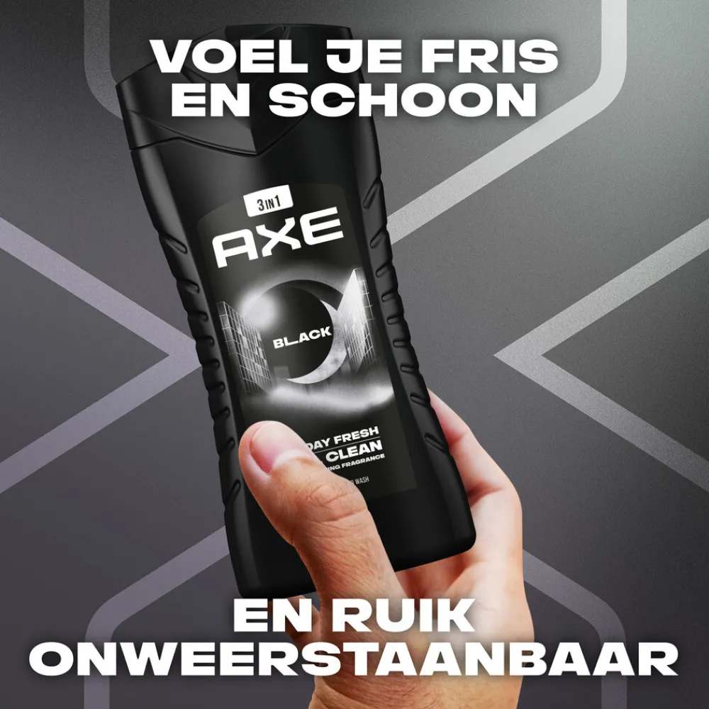 3-in-1 Douchegel Black 250 ml^Axe Online