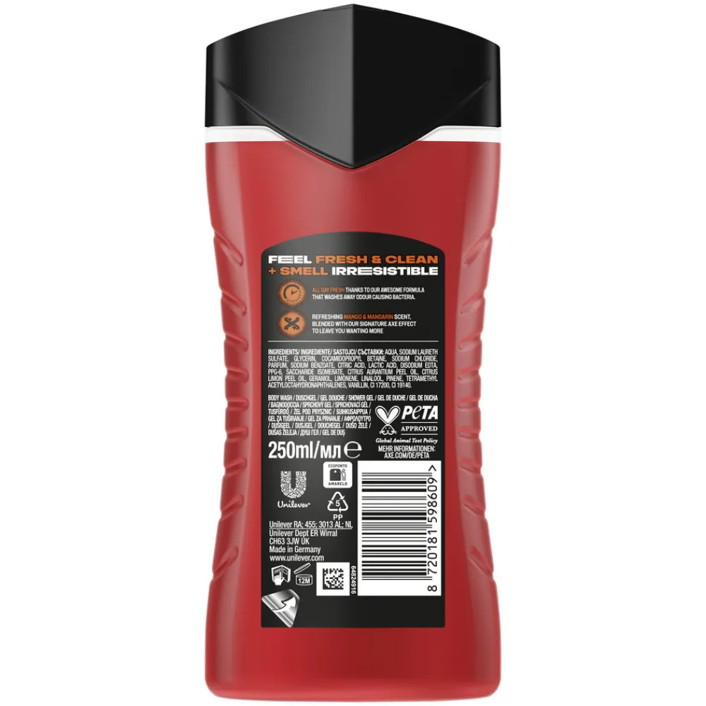 3-in-1 Douchegel Sunset Fresh 250 ml^Axe Online