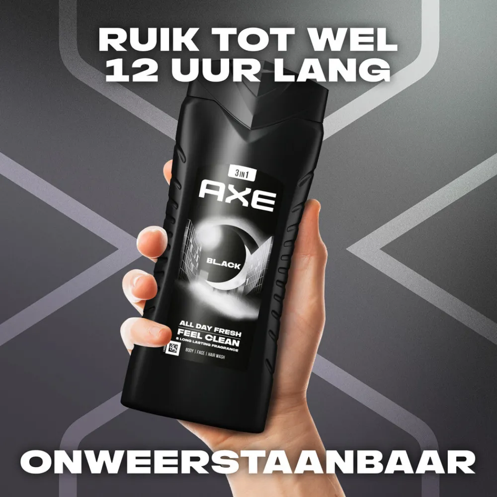 Bad & Douche<Axe 3-in-1 Douchegel XL Black 400 ml