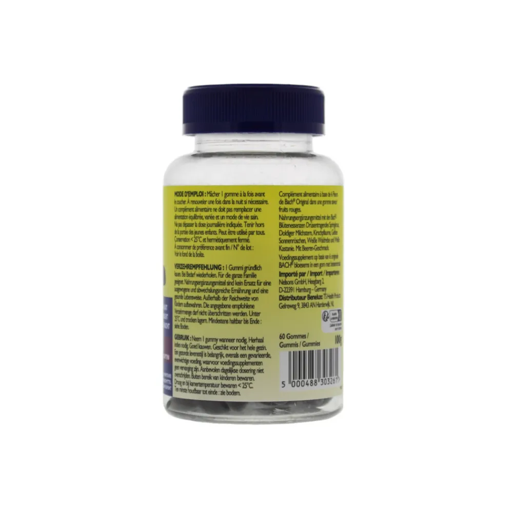 Rustgevend & Slapen<Bach Rescue Gummies Nacht 60 stuks