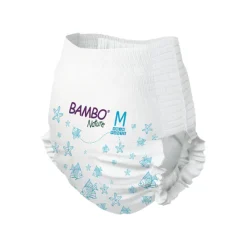 Luiers<Bambo Nature Zwemluierbroekjes Medium 12+ kg 12 stuks