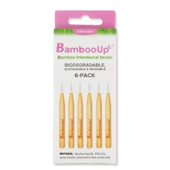 Flossen & Ragen<BambooUp Bamboo Interdentale Borstels 0,40mm 6 stuks