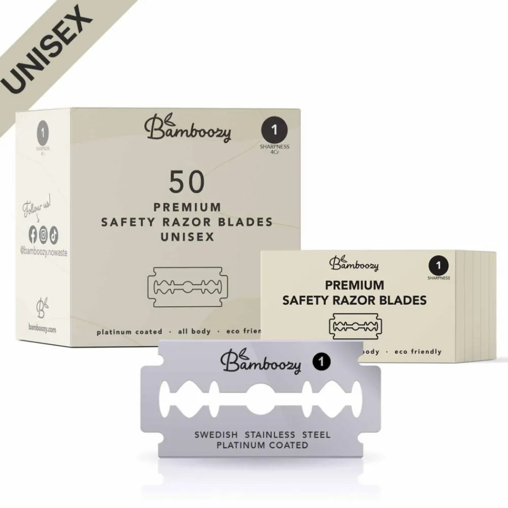 Scheermesjes Navulset 5 x 10 stuks^Bamboozy Outlet