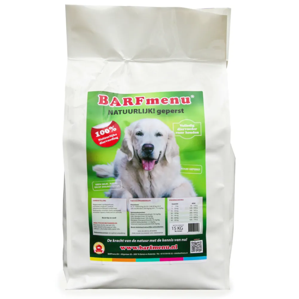 Hondenvoer Natuurlijk! Geperst 15 kg^BARFmenu