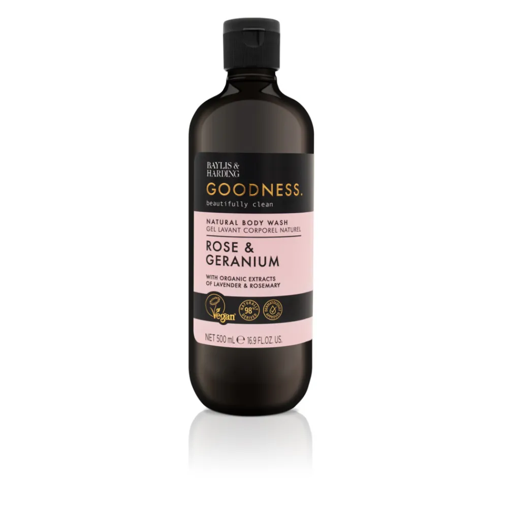 Best Goodness Douchegel Rose & Geranium 500 ml Bad & Douche