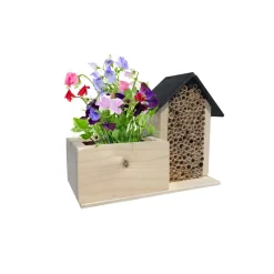 Bee Hotel Met Bio Bloemen Lathyrus^Baza Online