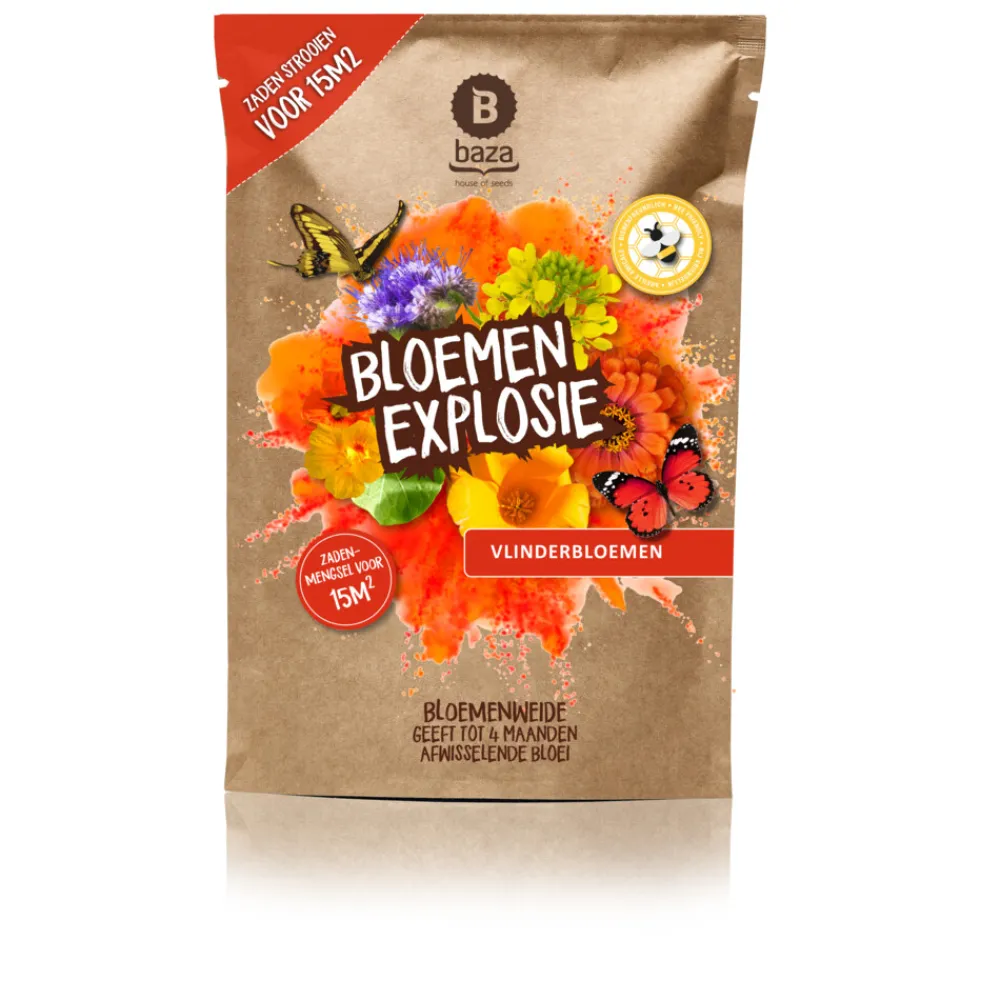 Kweken En Zaden<Baza Bloemen Explosie Vlinders 15 m2