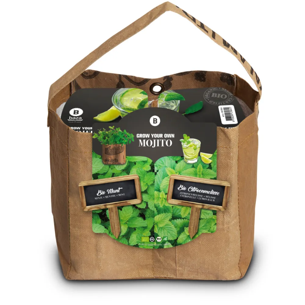 Duo-Tuintje Mojito Bio Munt En -Citroenmelisse^Baza New