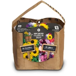 Clearance Duo-Tuintje Sunflowers: Pygmy En Topolino Kweken En Zaden