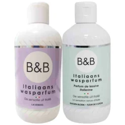 Wasverzachter<B&B Italiaanse Wasparfum Katoen Bloem & Lavendel Pakket