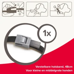 Vlo, Teek & Worm<Beaphar Canishield Anti Vlooien en Tekenband Hond S - M 48 cm