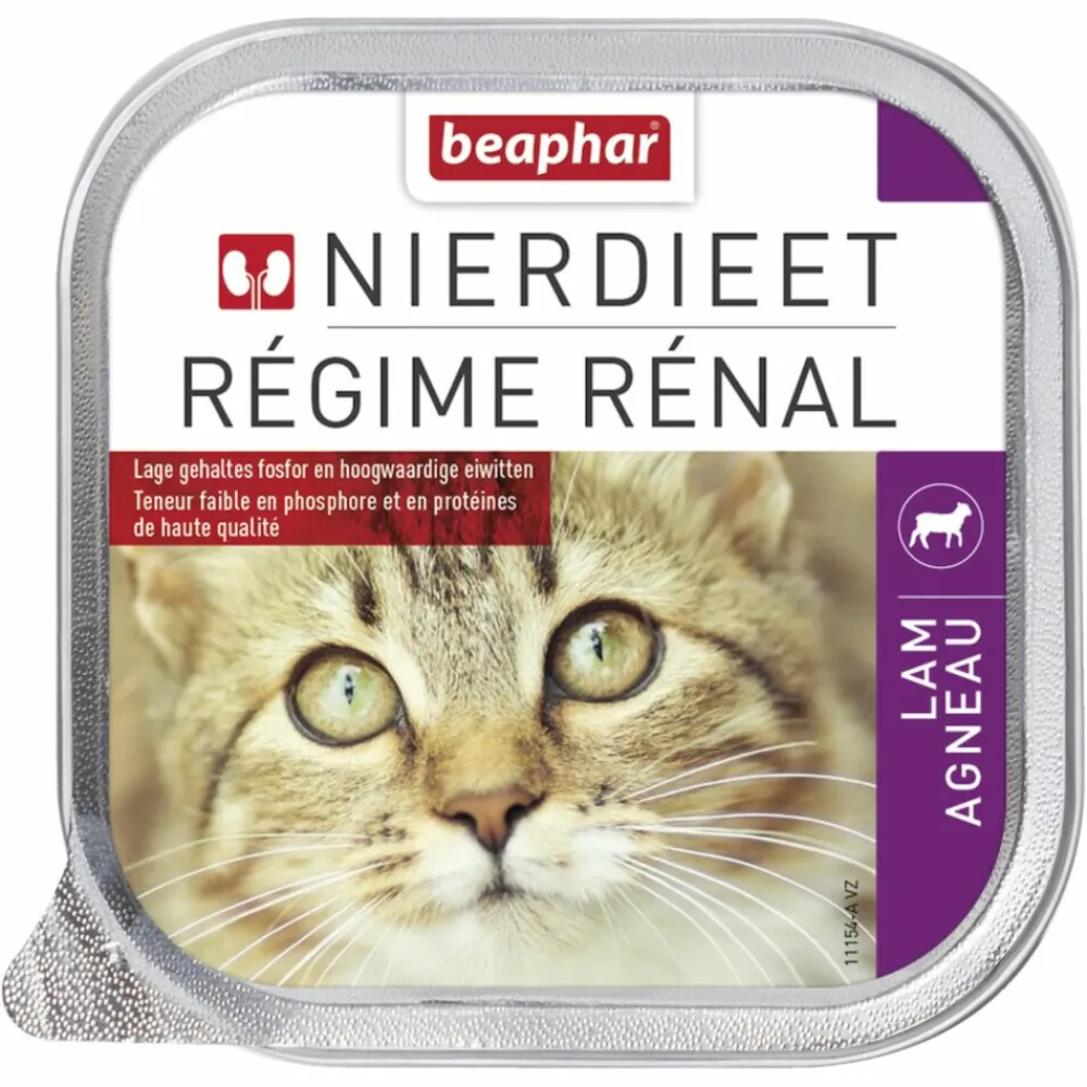 New Nierdieet Kattenvoer Nat Lam 100 gr Kattenvoer